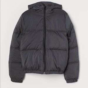 NWT Hooded puffer jacket